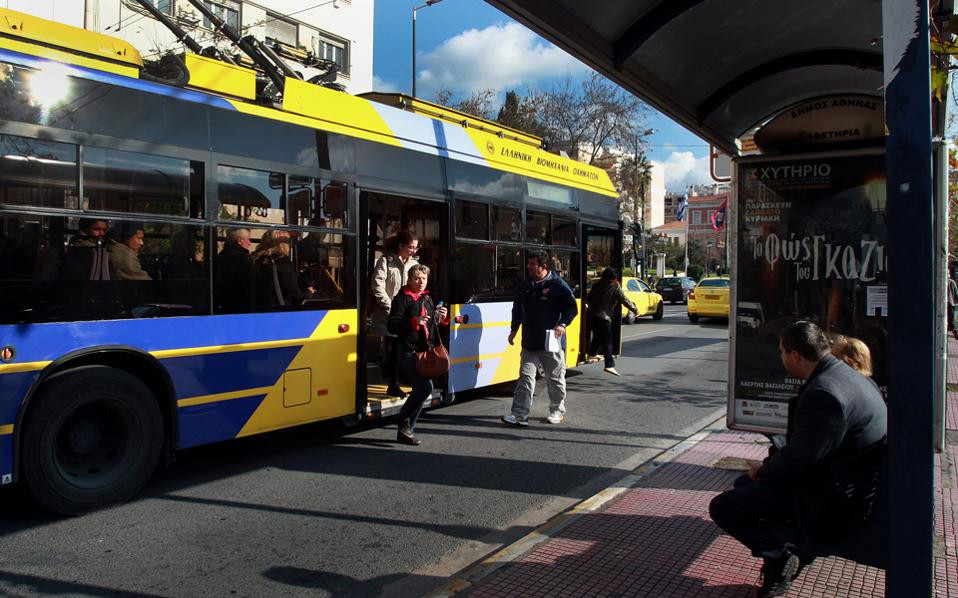 Χωρίς τρόλεϊ σήμερα από τις 11 το πρωί έως τις 4 το απόγευμα